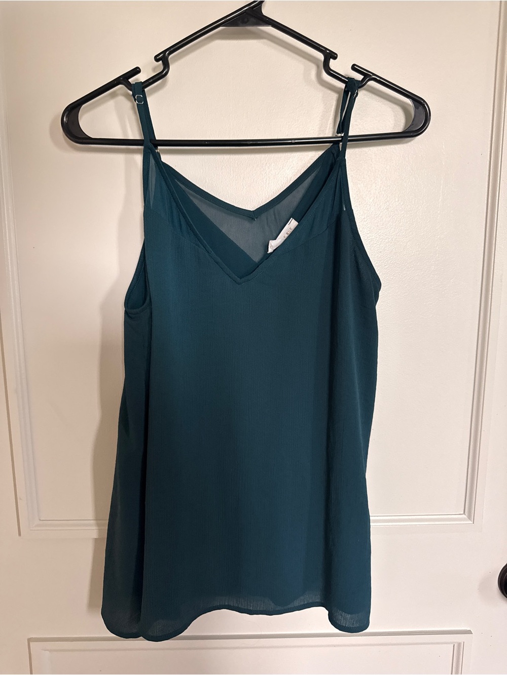Sophie Rue Teal V-Neck Spaghetti Strap Camisole